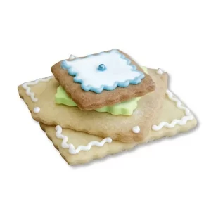 Städter Ausstechform Quadrate 4,5–8,5 Cm Glatt / Gewellt Set, 6-teilig 21