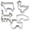 Städter Ausstechform Mein Kleiner Bauernhof 5,5–9 Cm Set, 5-teilig 14