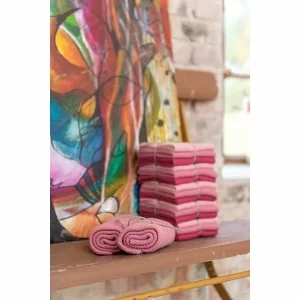 Solwang Wischtücher 3er Set Antikes Rosa 6