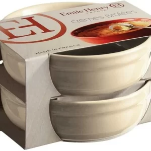 Emile Henry Creme Brulée-Schale In Ton, 2er Set 7