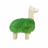 GIFT REPUBLIC Green Lama Keramik Weiß 11
