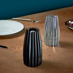 Alessi Pfeffer-, Salz- Und Gewürzmühle Grind Schwarz 6