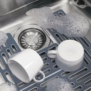 Joseph Joseph Spülbeckenmatte 28,5×28,5 Cm Sink Saver Grau 6
