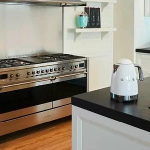Smeg Wasserkocher 1,7 L Temperaturanzeige 50’s Style Weiß 6